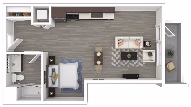 Unit 307 307 floor plan